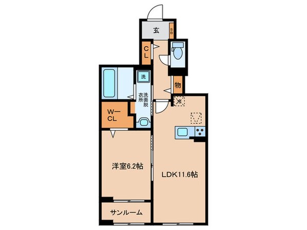 スペチアーレ　トゥレの物件間取画像